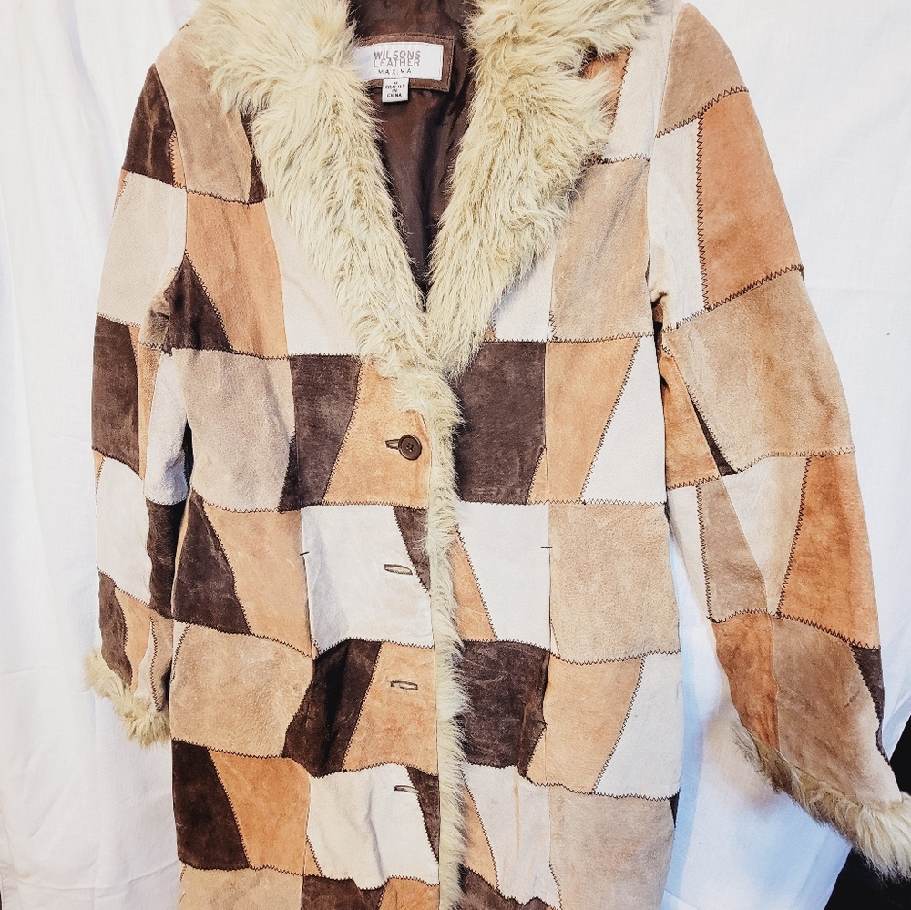Vintage Wilson's leather coat